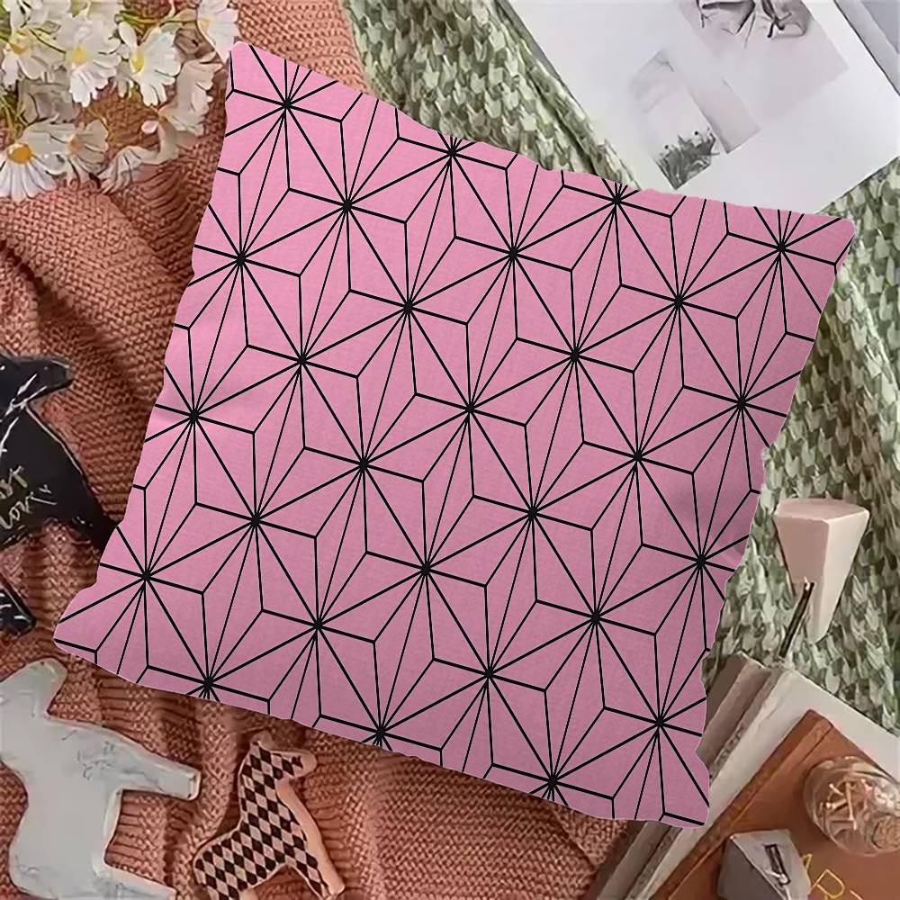 

Kimono Pattern pillow cover sofa cushion cover home room decoration children gift 12x12Inch