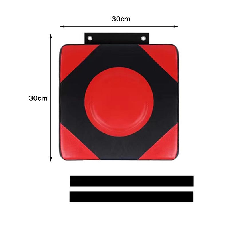 Adjustable Wall Punching Leather Pad Boxing Target Blocking Wall-Mounted Taekwondo Training Sandbags Fighting Gear Room Home Use