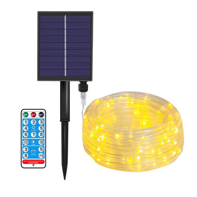 Outdoor Solar LED Tube String Lights
