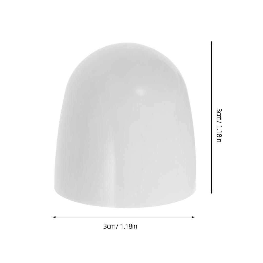 4Pcs Toilet Bowl Bolt Caps Covers Decorative Screw Caps for Toilet Seat Floor Bolts Bathroom Accessories Neat Tidy Appearance