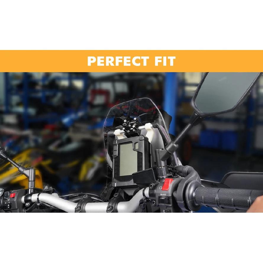 Per Yamaha Tenere 700 Supporto Navigatore 12mm Supporto GPS Staffa AMPS per BMW R1200GS R1250GS R1200GSA R1250GSA Adventure 14-22
