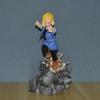 Anime Dragon Ball Z Super Saiyan Son Gohan Android 18 Lazuli Battle Ver. PVC Action Figure DBZ Statue Collection Model Toys Doll