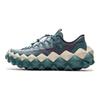 Li Ning Chuan Shan Comfortable Versatile Shock Absorbing Lightweight Low Top Casual Shoes Unisex Casual Shoes Green Purple AZGV113-3