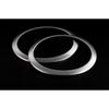 For BMW X1 X2 F39 2017-  Stainless Front & Rear Door Speaker Cover Trim 4pcs