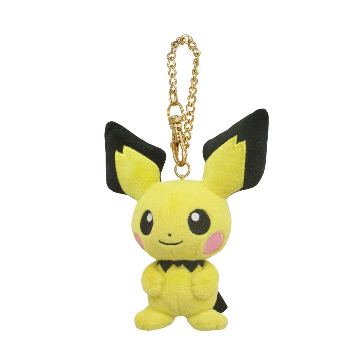 

Sanei Voeki Pokemon ALL STAR COLLECTION Pichu x x Plush Pokemon PM16 Mascot, W9.5 D5.5 H12.5cm, Mascot,