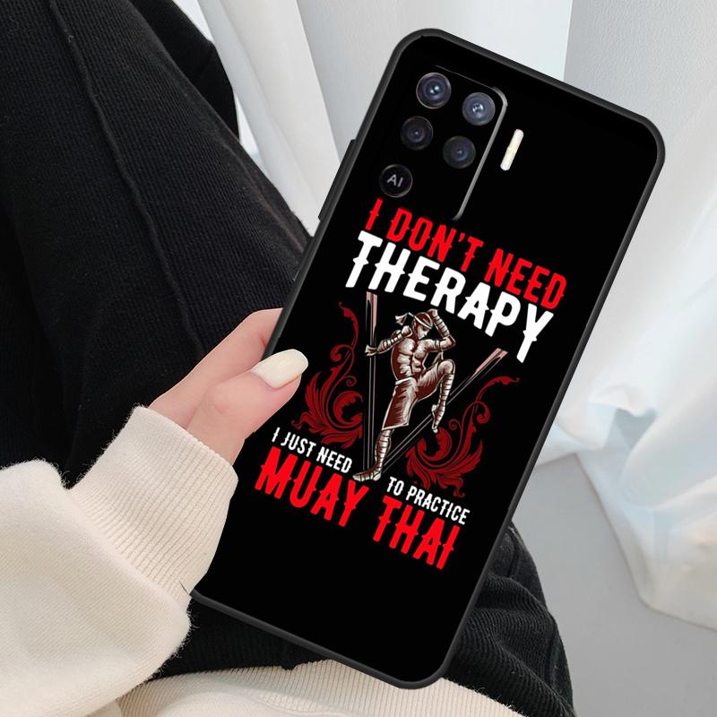 Muay Thai Fight Boxing Case For Oppo A54 A74 A94 A18 A57 A17 A77 A38 A58 A78 A98 A80 A60 A40 A96 A76 A16 A15 A5 Pro