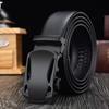 Men's High-Grade Soft Leather Automatic Buckle Belt for Casual Jeans