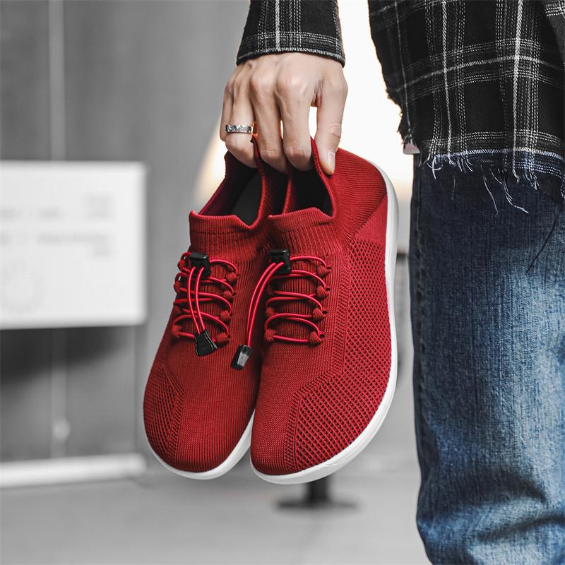 MCTIN New Mesh Women's Sneakers Breathable Match Walking Shoes Summer Wide Toe Barefoot Shoes Men