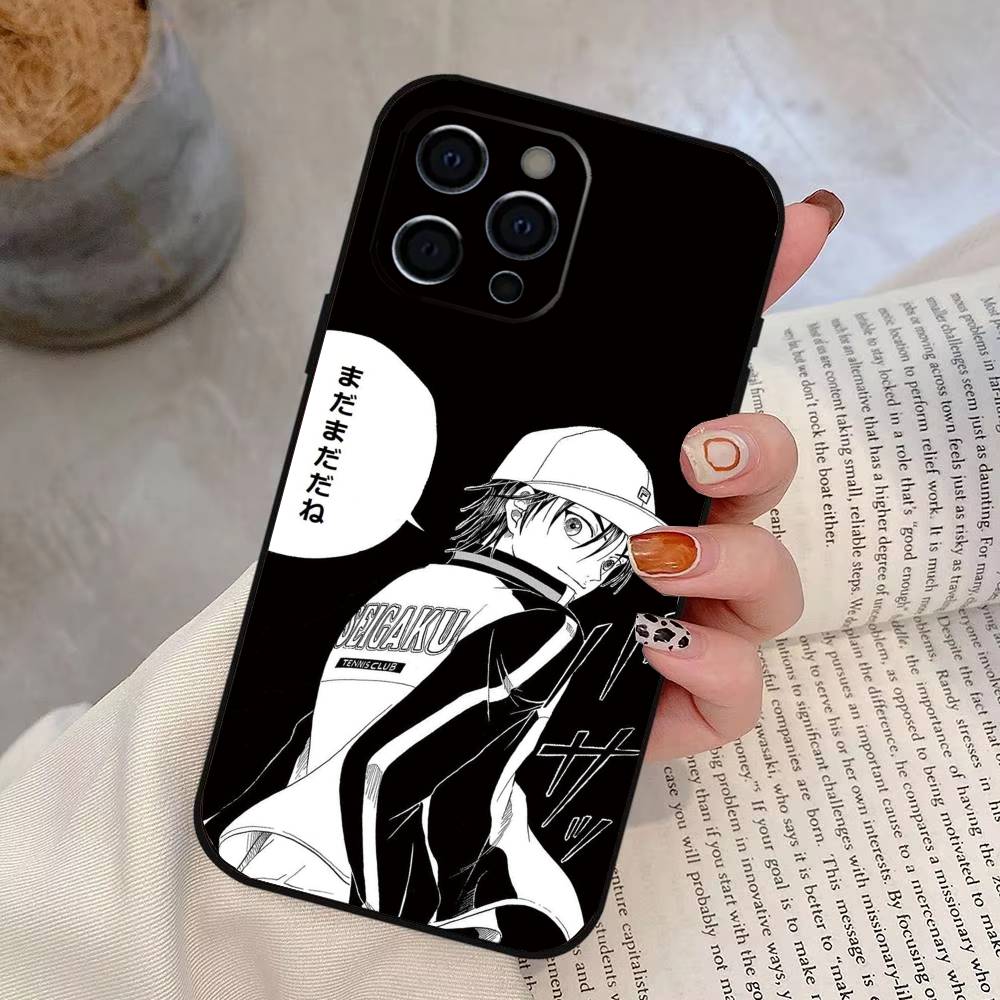 Ryoma Echizen Phone Case For iPhone 17, 16,15,14,13,12,11 Plus,Pro Max, Others Soft Black Cover