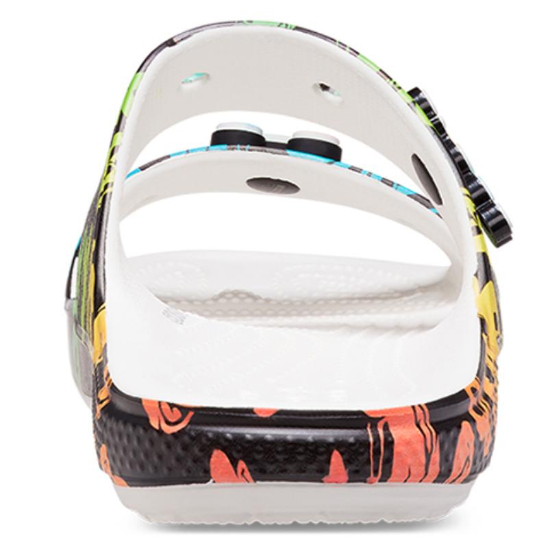 Crocs Classic Disney Casual Shoe Unisex Multi Color White