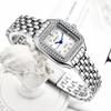 Watch Ladies Quartz Watch Waterproof Watch Female Custom Square Retro Diamond Watch