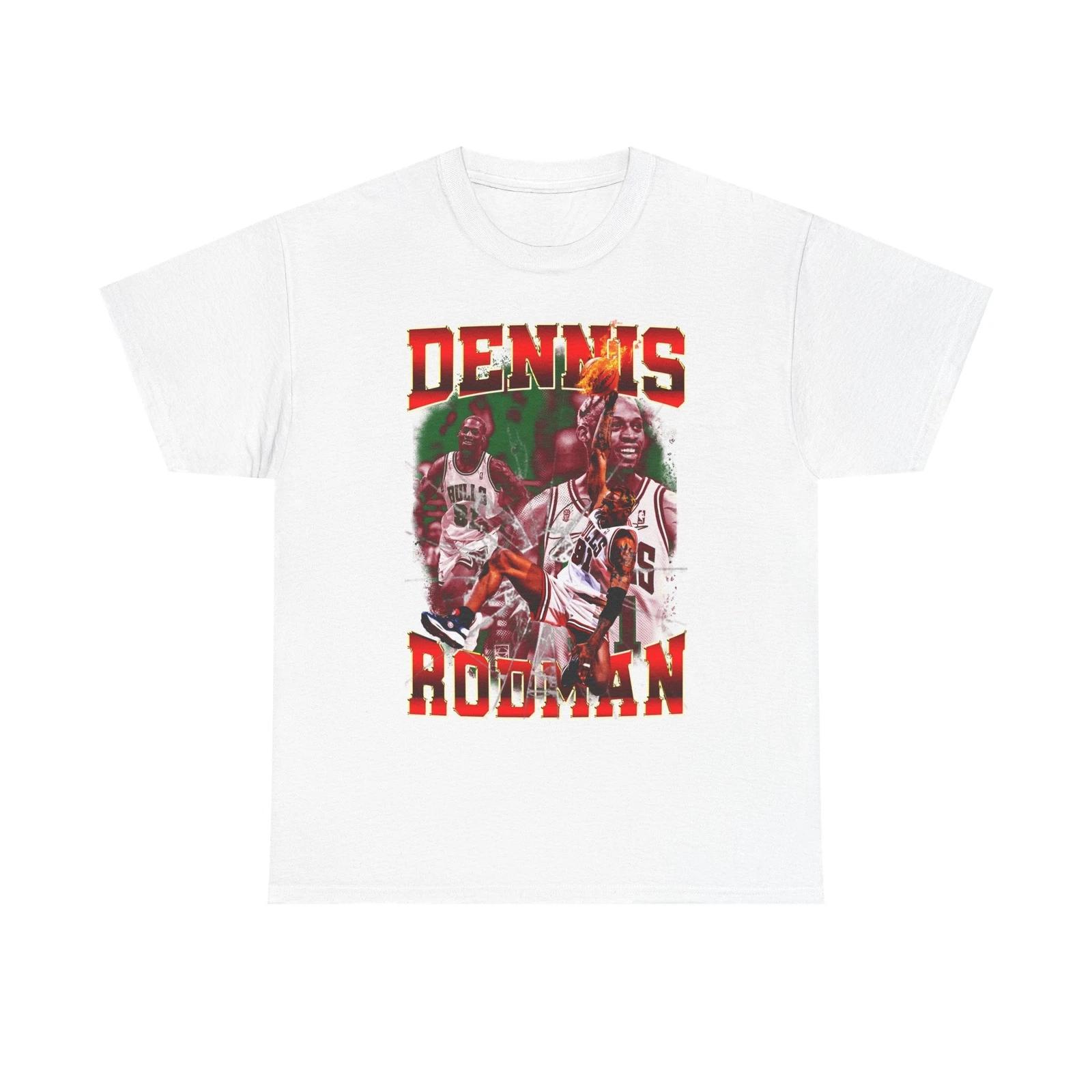 Men s and Women s T-shirts Dennis Rodman Graphic L