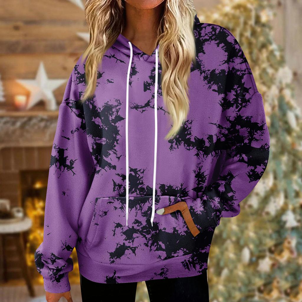 Hoodies For Women Oversized Winter Plush Cute Sweatshirts Pullover Trendy Fall Winter Clothes