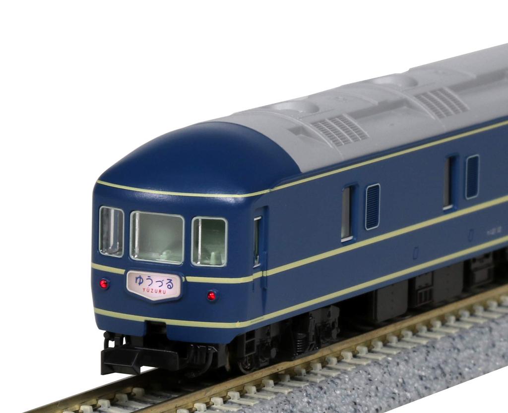 KATO N Gauge 20 Series Sleeper Express Basic Set Railway Model Passenger Car Yuzuru/Hakutsuru 8-Car 10-1518