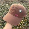 Korea Cute Bear Star Embroidery Baseball For Lady Women Girls Student Cotton Hat High Quality Big Head plain Gorras Sun Cap