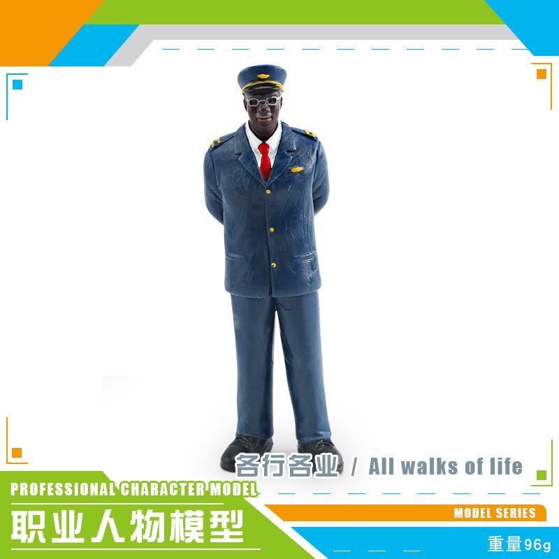 Giocattolo Educativo Montessori Mondo della Cognizione Architettura Figure Professionali insegnanti medici costruzione polizia Action Figures