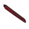 Rear Bumper Reflector Waterproof Tail Side Red Lens Bumper Reflector Replacement for Toyota Sienna 2011 to 2017 Right