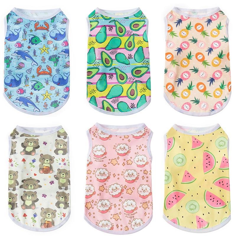 New Summer, Medium-sized Cat and Dog Vest, Vest Cute Cat and Dog Clothes