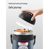 TAFUCO 2.2L 304 Stainless Steel Portable Insulated Lunch Box