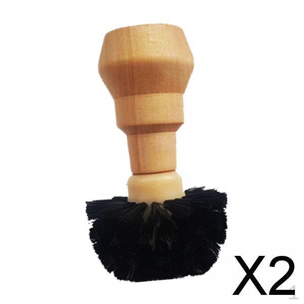 

2x Coffee Powder Brushes Espresso Supplies for Maker Accessories Home , 54mm 58mm