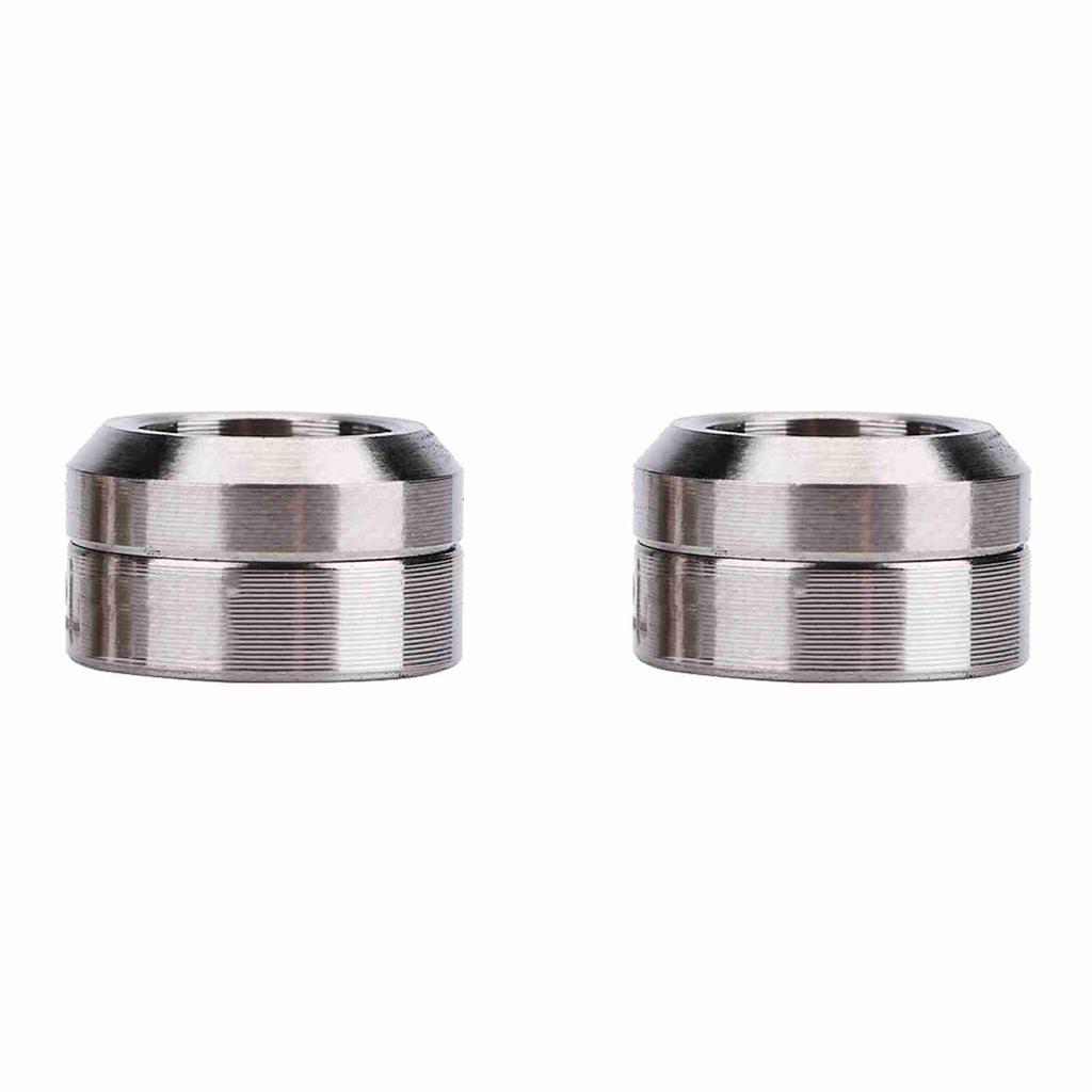 4Pcs/Lot TC4 Titanium Brake Caliper Fixed Bolts Gasket Spacer For Mountain Bike (Titanium)