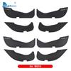 Leather Carbon Fiber Style Car Door Sticker for Mercedes Benz W213 W205 GLC X253 Anti Dirty Anti Kick Pad Protection Accessories