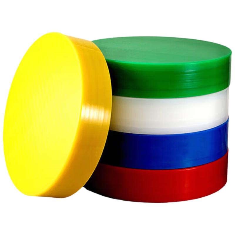 Antibacterial Layered PE Round Plastic Cutting Board