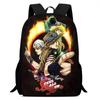 Zaino Scolastico per Bambini del Cartone Animato JoJo's Bizarre Adventure Leggero Ergonomico a Doppia Spalla Con Disegno Stampato Voti