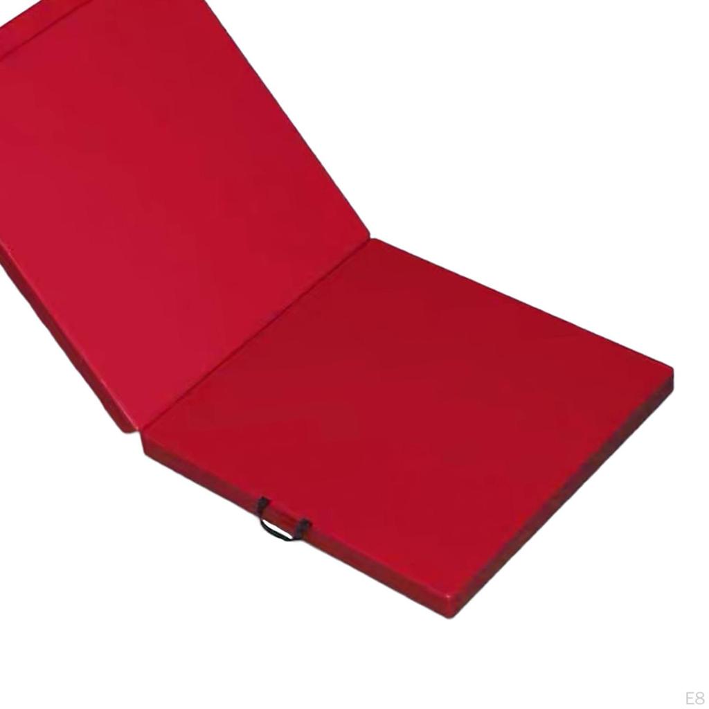 Folding Exercise Mat Foldable Yoga Easy to Store 6' Gym Gymnastics for Pilates Outdoor