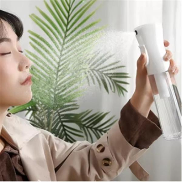 Kontinuierliche Feinsprühflasche – Hochdruck-Nachfüllbarer Zerstäuber für Haare, Gesicht & Make-up Fixierung