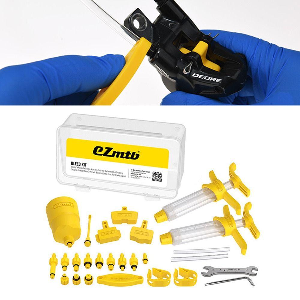 Plastic Bicycle Brake Repair Tools Yellow&Transparent Brake Maintenance Set  Road Bike