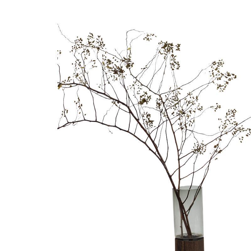 Wabi-Sabi Style Mountain Preserved Flower & Dried Branch Floor Ikebana Ornament