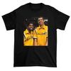 Magic Johnson Kareem Abdul Jabbar Signed T-shirt Black Unisex All Size JJ5326