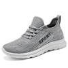 Shoes men's 2025 spring new foreign trade men's shoes polyurethane fly-woven single shoes casual breathable sports shoes men's