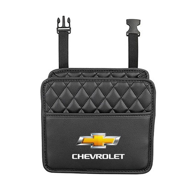 1pcs Car Storage Bag Multi-function Seat Back Storage Pocket JXUEUR5 Suspension for Chevrolet Cruze Malibu Tahoe Equinox Impala Traverse
