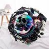 1pc Galactic Dragon Skull Roses Umbrella with Plastic Handle,Suitable for All Seasons Home Travel Outdoor UmbrellaB1861