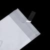 50pcs/Lot CPE Frosted Bags  Jewelry Package Plastic Bag for Earrings Necklace Bracelet Beads Jewelry Organizer Display Packaging