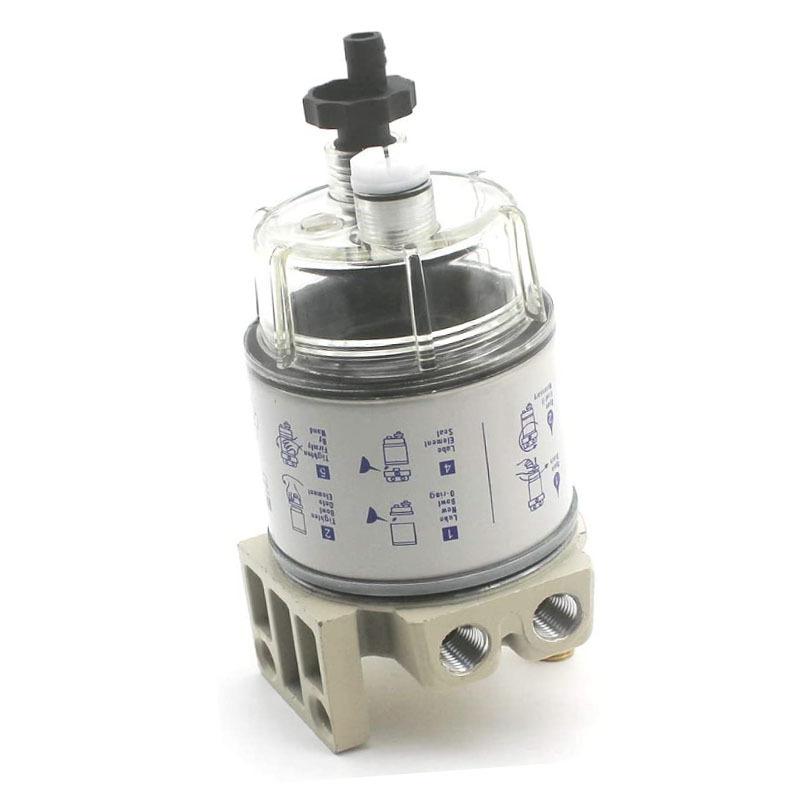 R12T Oil Fuel Water Separator Turbine Diesel Engine Racor Filter NPT ZG1/4-19 For 140R 120AT S3240 R12S R12P