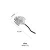 Exquisite Ginkgo Leaf Chopstick and Spoon Rest - 304 Stainless Steel