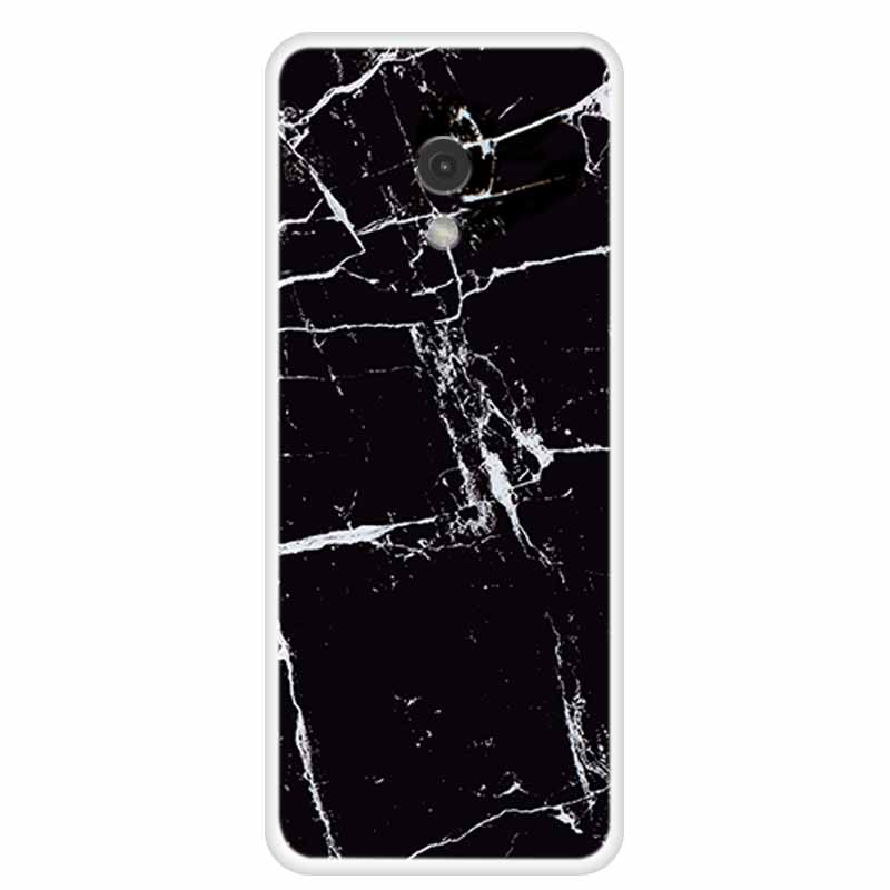 Pour Nokia 215 4G 2024 Coque Nokia 235/220 4G 2024 Marbre Peint Transparente TPU Coque Arrière pour Nokia220 4G Coque de Protection ClearShell