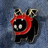 Fun Halloween Angel Pig Brooch Devil Decoration Accessories Badge