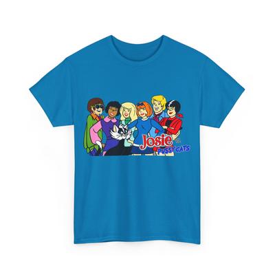 Josie and the Pussy Cats T-Shirt Mens Womens Tees Top - Archie Comics Cartoon Spinoff - Hanna-Barbera