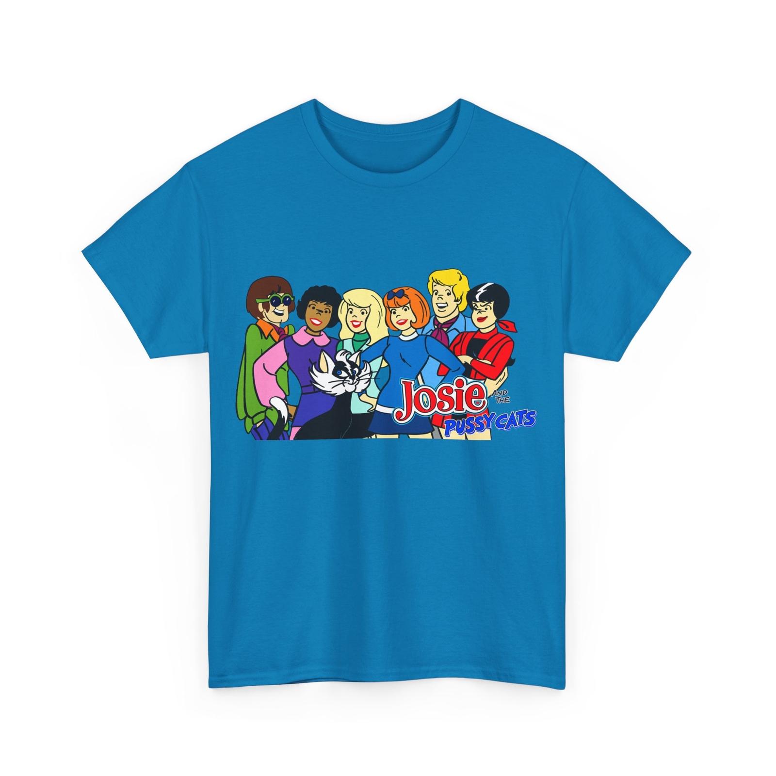 Josie and the Pussy Cats T-Shirt Mens Womens Tees Top - Archie Comics Cartoon Spinoff - Hanna-Barbera 2XL