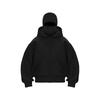 2025 Unisex Double-Head Zipper Hooded Sweatshirt with Loose Double-Hood Design
