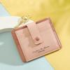 Newest Fashion Credit Card Holder Women Minimalist Wallets Slim Id Bank Business Cardholder Case Cover Bag Coin Purse With Keychain