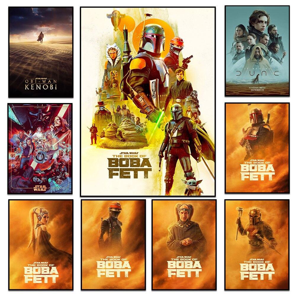 OBI WAN Star War 2022 Canvas Painting HD Disney Picture Print Movie Posters Wall Art For Living Room Home Bedroom Decor No Frame