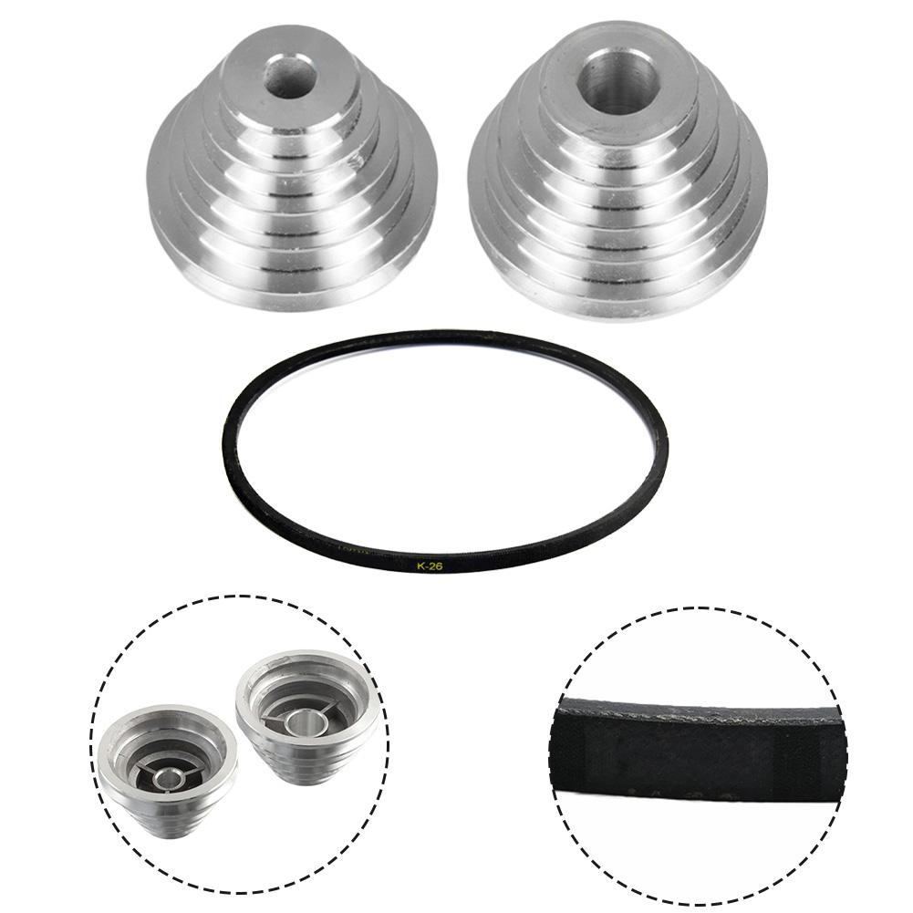 Aperture 14mm Pagoda Pulley Wheel Transmission Wheel V Type Belt Set