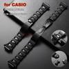 16mm Plastic Steel Strap for CASIO DW6900 DW9600 GW-M5610 DW5600 Metal Band for Men Women Light Weight Black Sport Bracelets