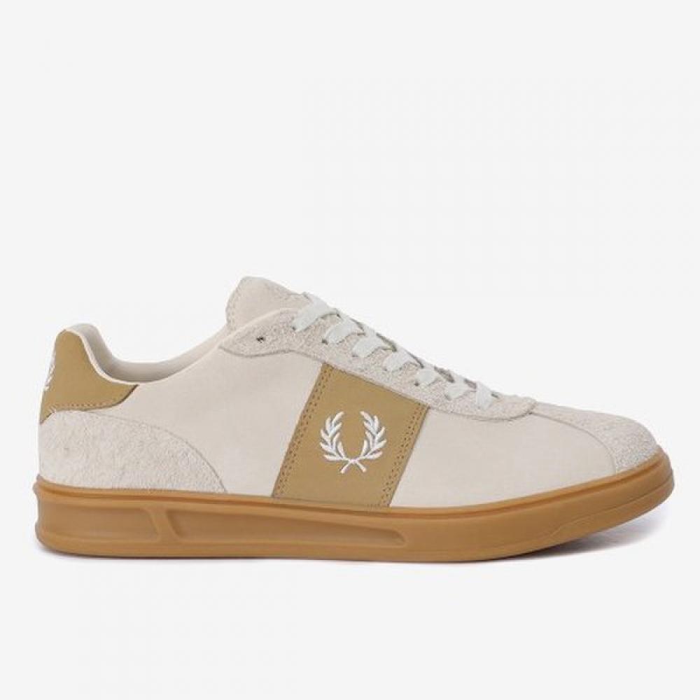 

Fred Perry Men S Beige SneakerS B4 Suede Sfpm2438325 X44 290