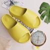 Summer Slippers Men Women Indoor Eva High Soft Bottom Sandals Open Toe Trend Slides Light Beach Shoes Slippers Home Size 35-47